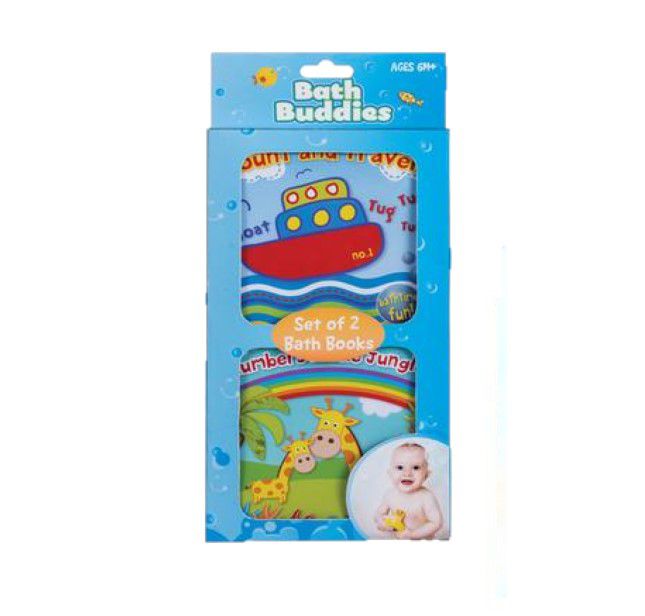 Bath Buddies Bath Books – Set of 2 - Educational Learning Toys
