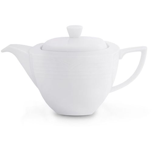 Noritake Arctic White Square Teapot, 750ml