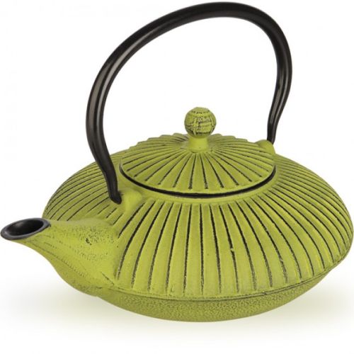 Ibili Oriental Cast Iron Tetsubin Teapot With Infuser, Verde, 780ml