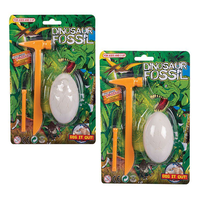 Bulk Pack x 4 Educational Excavation Dinosaur Fossil Kit