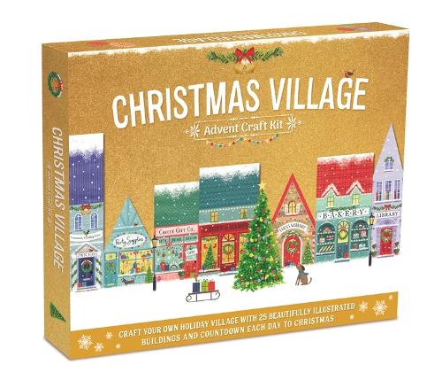 Advent Craft Christmas Village Kit Boxset