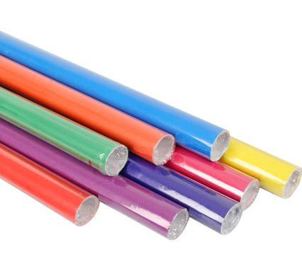 Bulk Pack 6 x Solid Colour Gift Wrap - 70cm x 2m