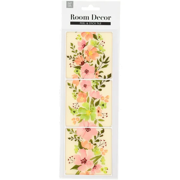Floral tile