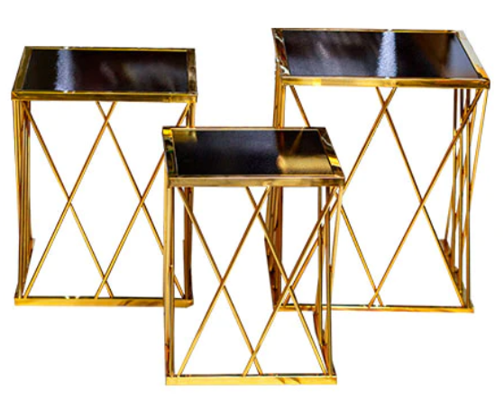 Side Tables - Noru - 3pc Nested Set